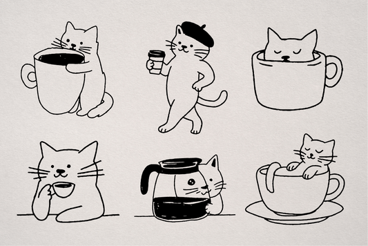 Coffee and meow